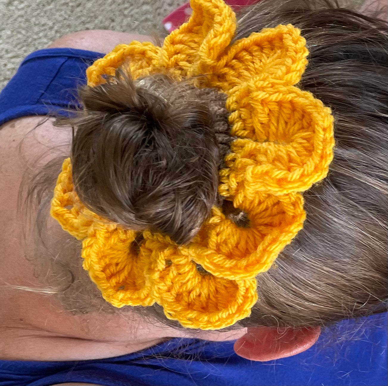 Messy Bun Flowers