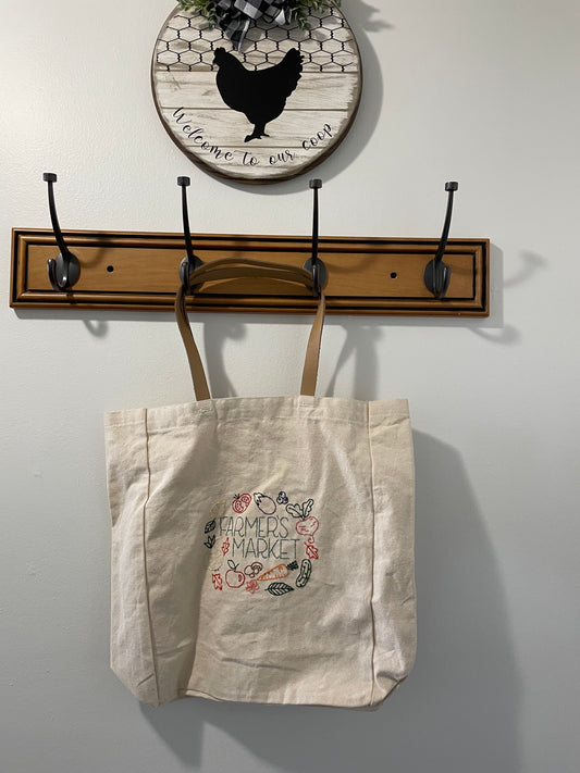 Hand Embroidered Tote Bags