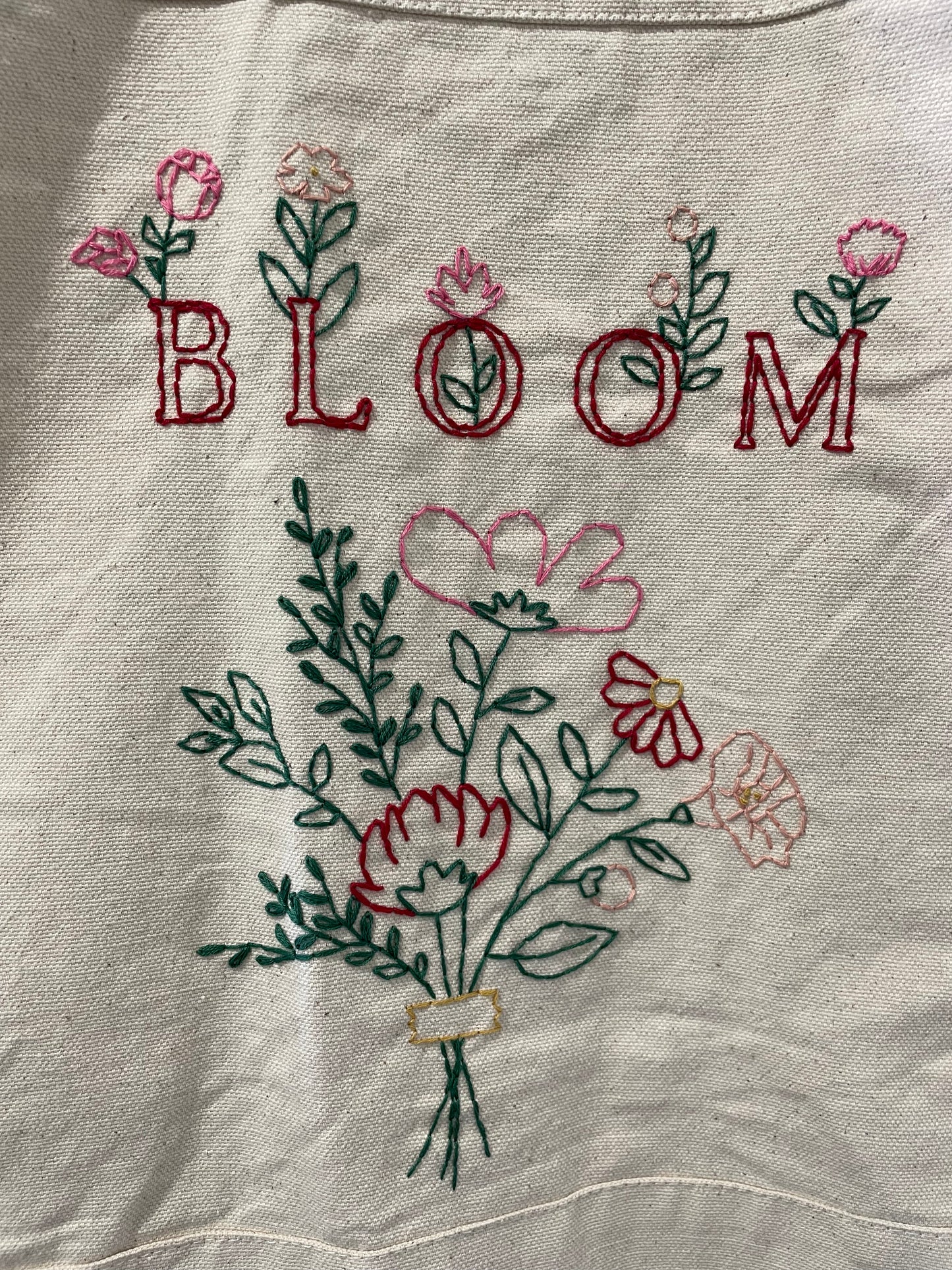 Hand Embroidered Tote Bags