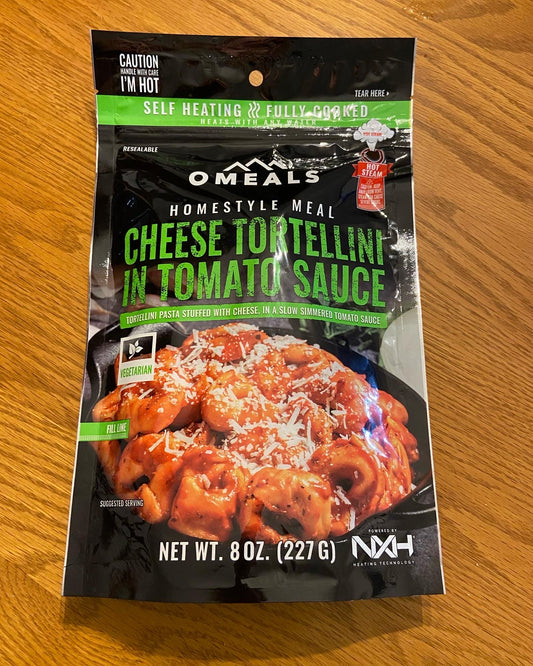 O'Meals, Cheese Tortellini in Tomato Sauce